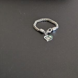 Woman’s New York Jets Bracelet Sterling Silver