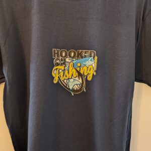 Hooked On Fishing T Shirt | T Shirts Canada