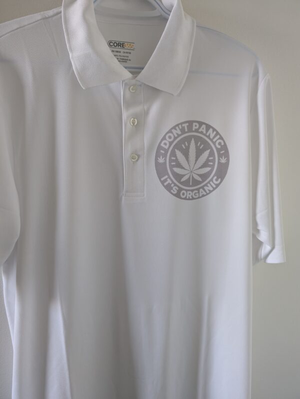 Don’t Panic It’s Organic Golf Shirt