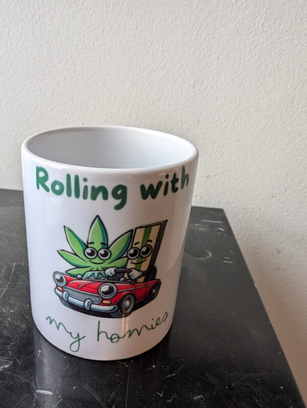 Rolling With My Homies 11oz Mug