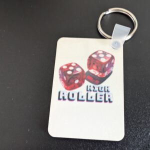 High Roller Custom Key Chain