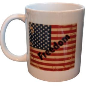 American Freedom Rustic Mug