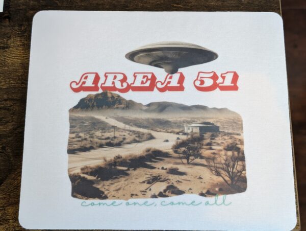 Area 51 Mouse Pad