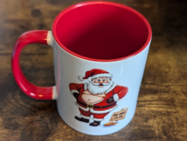 Naughty Santa 11oz Mug