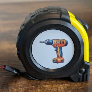 Tape Measure Custom Construction Drill