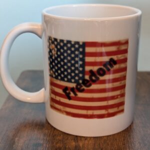 American Freedom Rustic Mug