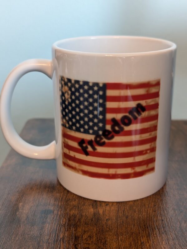 American Freedom Rustic Mug