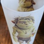 Angry Oger Frosted Tall Glass Mug