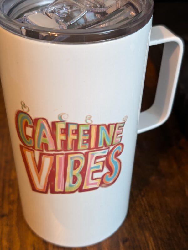 Caffeine Vibes Travel Mug