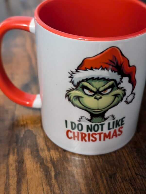 Grinch I Do Not LIke Christmas 11oz Mug