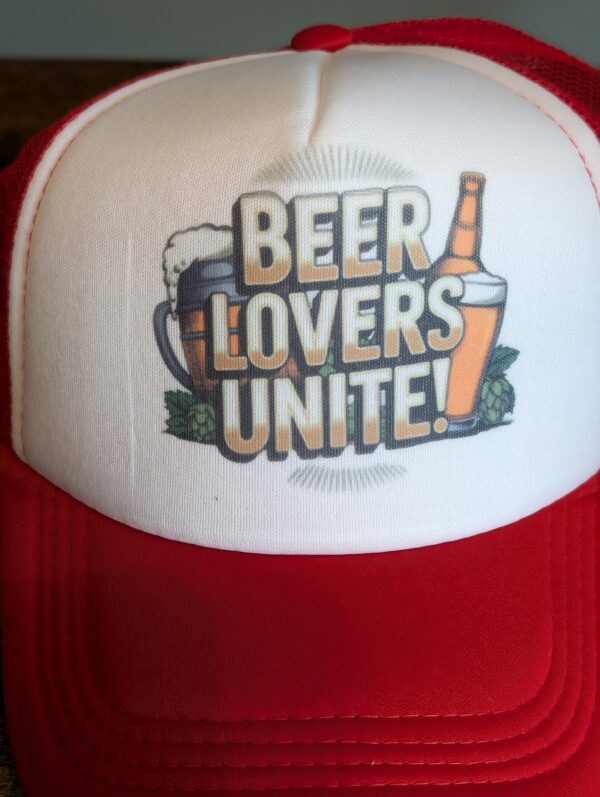 Beer Lovers Unite Trucker Hat