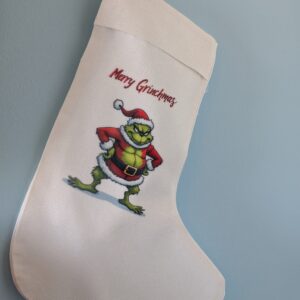 Christmas Stocking Merry Grinchmas